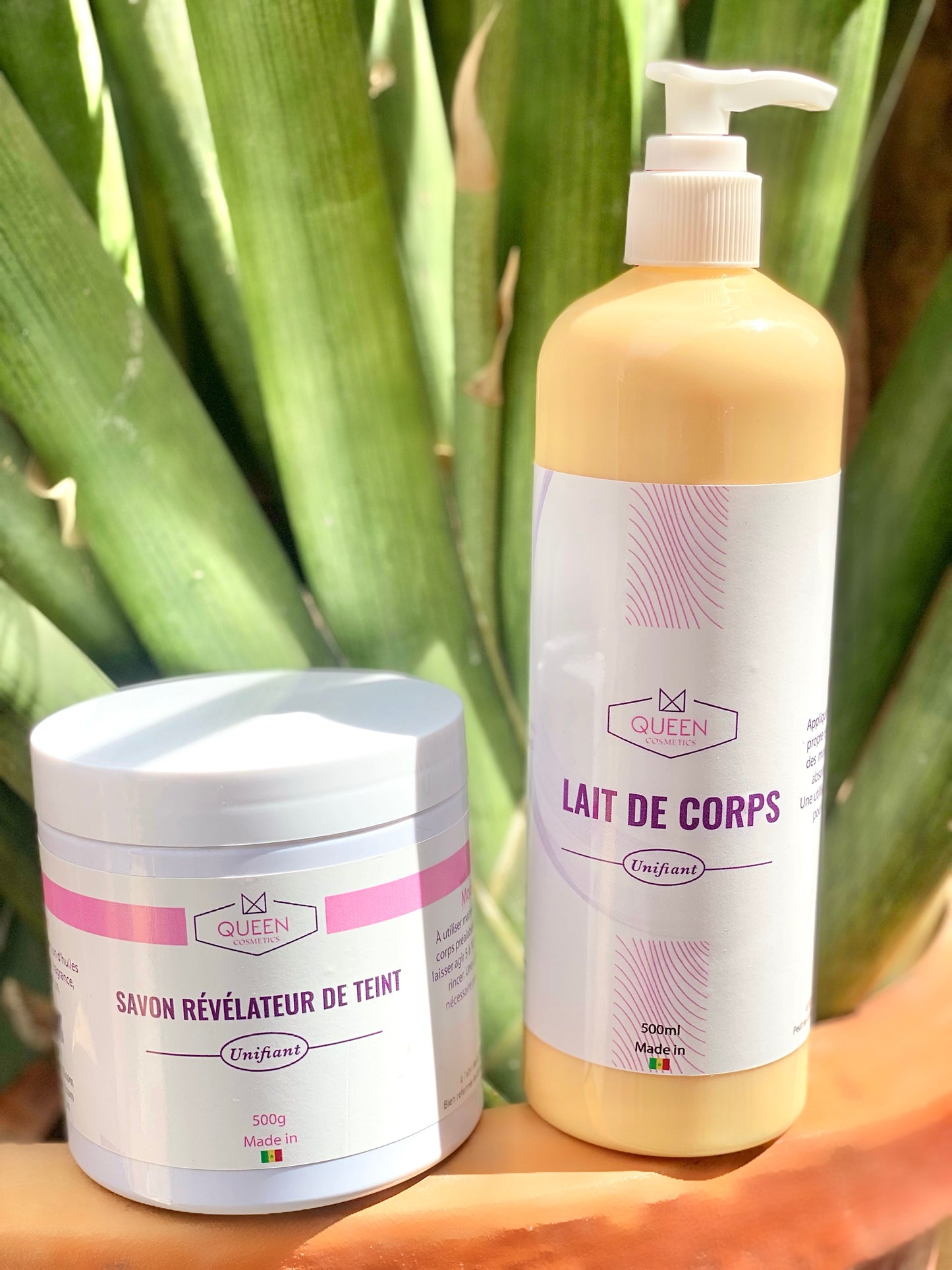 SAVON RÉVÉLATEUR DE TEINT & LAIT DE CORPS