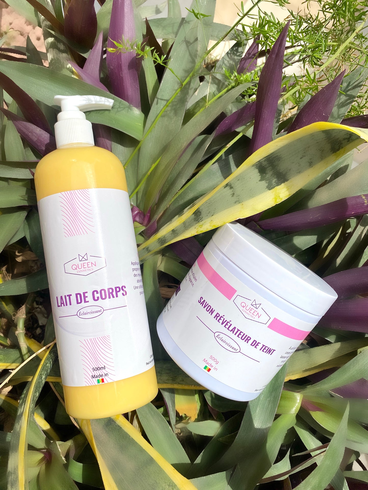 SAVON RÉVÉLATEUR DE TEINT & LAIT DE CORPS